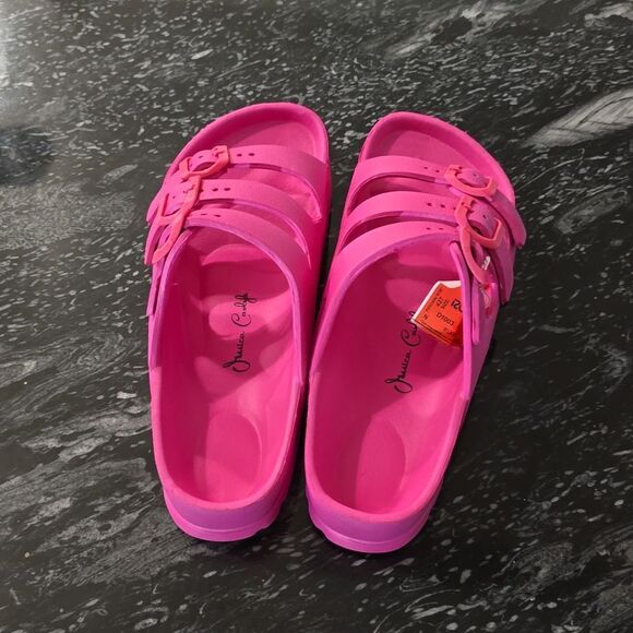 BRAND NEW JESSICA CARLYLE DOUBLE STRAP OPEN TOE SANDAL - Picture 8 of 14